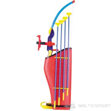 Enero Toys ENERO LOKA ŠĀŠANAS KOMPLEKTS BĒRNIEM LOKU 78CM 4 BULTU TĒMI UN LĀZERA TĒME