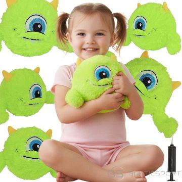 Xqmax EMOJI BUMBIŅA 23CM AR ROKTURIEM DZELTENĀ KRĀSĀ