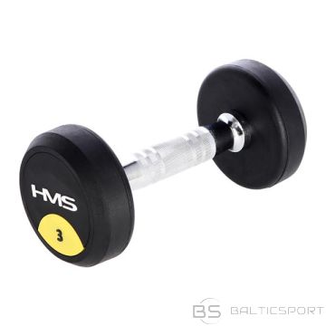 Gumijas hantele /HMS HG PRO 3 KG GUMIJAS HANTELES