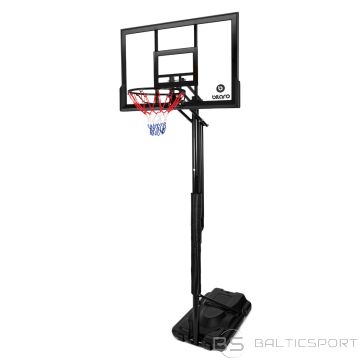 Pārvietojama basketbola konstrukcija/ grozs  OKL 120x80cm +  polsteris statīvam