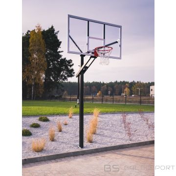 Basketbola groza komplekts BSpro - akrila vairogs 120x90cm