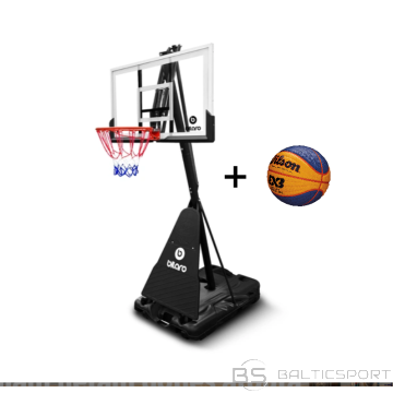 Basketbola grozs, Basketbola konstrukcija pārvietajam Bilaro Houston 60", 152x80cm