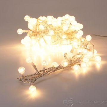 Christmas Decoration Светодиодные светильники с декоративным шаром 120 светодиодов теплого белого цвета