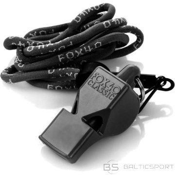 Fox40 FOX 40 CLASSIC BLACK WHISTLE AND STRING (N/A)