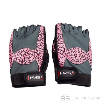 HMS RST03 L LADY FITNESS CIMDI (rozā - pelēki)