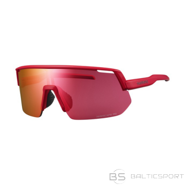 Brilles SHIMANO Technium L Ridescape Road Crimson, sarkans