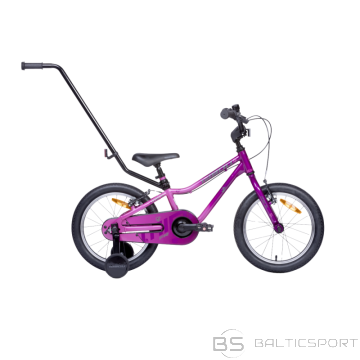 Bērnu velosipēds TABOU Mini FR, 18'' rozā-violets