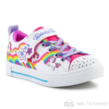 Skechers Twinkle Toes S Lights Twinkle Sparks Jumpin Clouds Jr 314809L-WMLT shoes (EU 34)