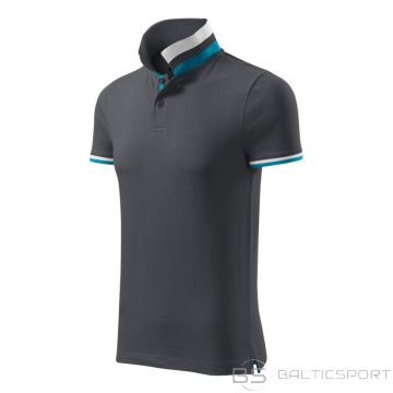 Malfini Collar Up M MLI-25683 gaišs antracīta polo krekls (XL)