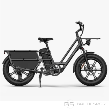 Elektriskais kravas velosipēds FIIDO T2 Longtail Cargo, pelēks
