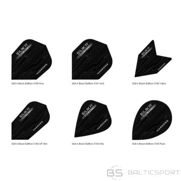 Harrows SILIKA Black Edition Feathers (5181)