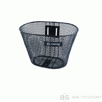 Priekšējais grozs bērnu velosipēdam SPENCER, 16''-24'', metāls, melns