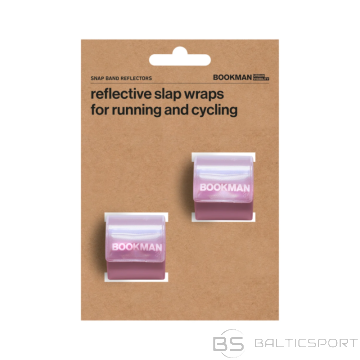 BOOKMAN atstarojošās spiedpogas rokām un kājām, rozā