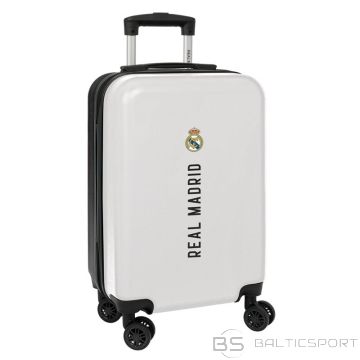 Inny Real Madrid čemodāna kabīne ar rokām uz riteņiem 612454851 (balta)