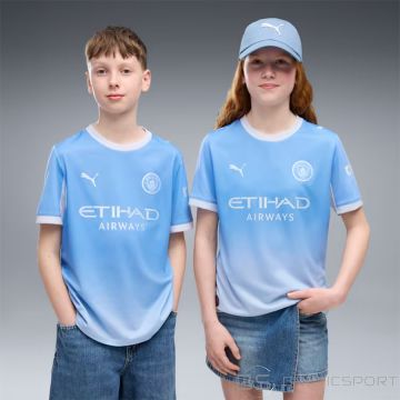 Puma Manchester City 2026/27 Home JSY Replica Jr Shirt 784329-01 / Blue / 164 cm