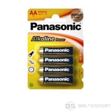BS PANASONIC LR6 AA baterijas blisteriepakojumā, 4 gab. (nav pieejams)