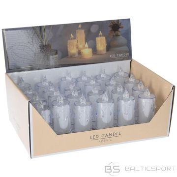 Christmas Gifts ДЕКОРАТИВНАЯ СВЕЧА 5х11СМ, УКРАШЕННАЯ светодиодами