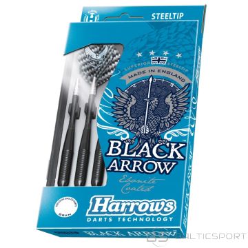 Стальные дротики Harrows Black Arrow 3x24gR