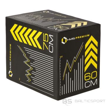 Crossfit Plyobox kastes PowerBox kaste pliometriskā kaste HMS PYB01 PYLO SOFT BOX PREMIUM