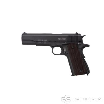 BS Пневматический пистолет RANGER M1911 BB KWC кал. 4,5 шарика BLOW BACK 17 выстрелов FULL METAL CO2 (AAKCMB760AZB) (N/A)