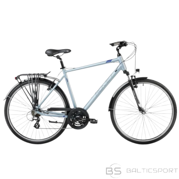 Hibrīda velosipēds ROMET Wagant 1, pelēkzils (M)