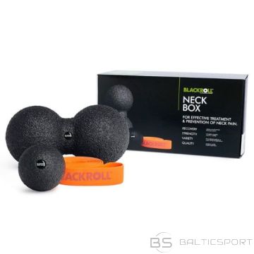Komplekts BLACKROLL® NECK BOX masāžas komplekts pret kakla un spranda sāpēm