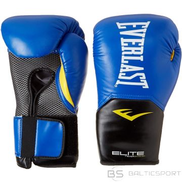 Boksa  cimdi  Everlast no poliuretana 12oz -  zils