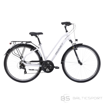 Velosipēds ROMET Gazela 1.0, balts (M)