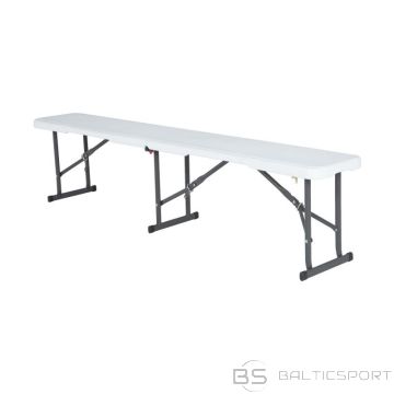 Folding bench in half 183 cm 80305 (N/A)