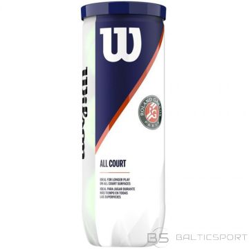 Wilson Roland Garros All Court tennis balls, 3 pcs WRT126400 (N/A)