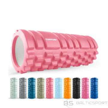 Masāžas rullis TUNTURI jogas režģa putu rullis, 33 cm, rožzelta krāsā