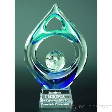 BS Gravēts stikla trofeja ar maciņu (nav pieejams)