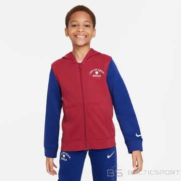 Nike FC Barcelona Jr sweatshirt DV6302-620 / XS (122-128cm) / red