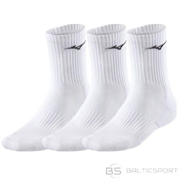 Skarpety Mizuno Training Mid 3P 32GX250501 / biały / 44-46