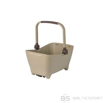 Velosipēda mājdzīvnieku grozs Basil Buddy MIK, bēšs