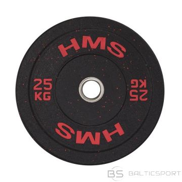 HTBR25 ОЛИМПИЙСКАЯ ПЛИТА - БАМПЕР 25 КГ HMS (красный)