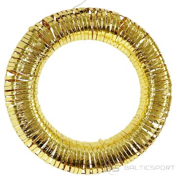 Detal DECORATIVE WREATH TIRE TIMER 30LED 40CM GOLD