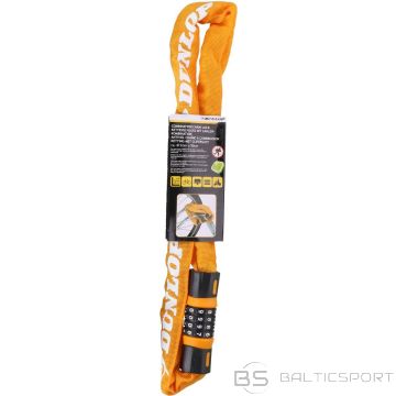 Dunlop BICYCLE LOCK CODE CHAIN 90CM LENGTH ORANGE