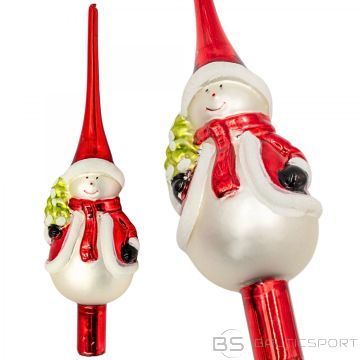 Koopman CHRISTMAS TREE TOP 28.5 CM SNOWMAN