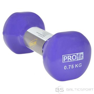Inny Peļņas vinila hanteles 0,75 kg violeta DK 4102 (N/A)
