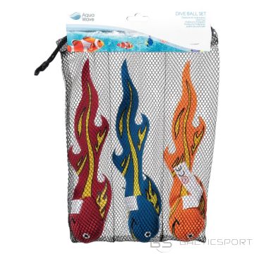 Aquawave Niršanas bumbu komplekts niršanas rotaļlietām (VIENS IZMĒRS)
