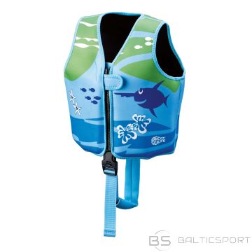 Swimming vest BECO SEALIFE S 8 zaļa bēŗnu peldveste 1-3 gadi, 15-18kg