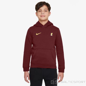 Nike Liverpool FC NSW Club PO Hoodie Jr FZ4149-619 / red / S (128-137)