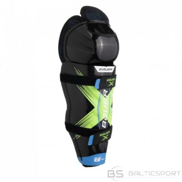 Bauer X &#39;24 Jr 1063727 Щитки для хоккея на голени (10 дюймов)