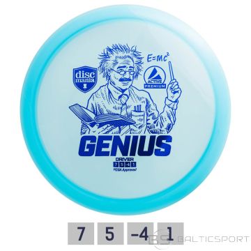 Disks / DISCMANIA  Fairway Driver PREMIUM GENIUS 7/5/-4/1  Blue