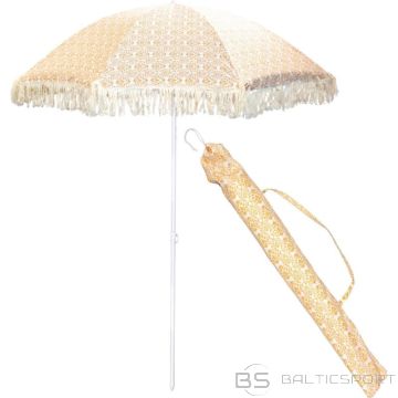 BS Pludmales un dārza lietussargs ar bārkstīm 174 cm dzeltens (nav pieejams)