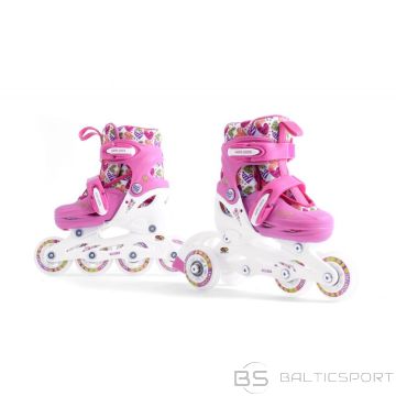 Smj Sport Hearts 2in1 roller skates + adjustable roller skates HS-TNK-000017130 (26-29)