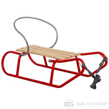 Enero TOMEK METAL SLED WITH RED BACK BACK