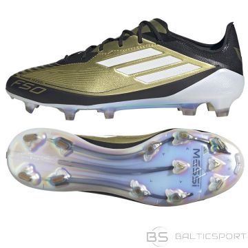 Adidas F50 Elite Messi FG futbola apavi IG6717 / Zeltaini / 44 2/3