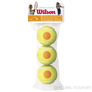 WILSON STARTER ORANGE BALLS ( 3 gb. )